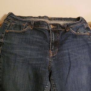 Sweatheart boot cut jeans